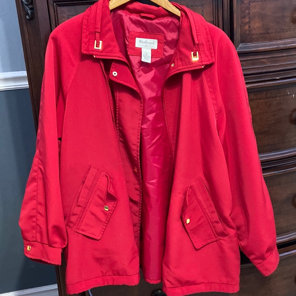 WestBound 1X red coat